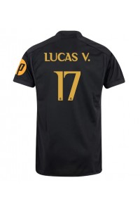 Fotbalové Dres Real Madrid Lucas Vazquez #17 Třetí Oblečení 2023-24 Krátký Rukáv